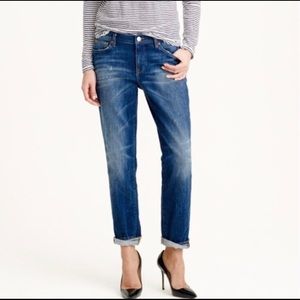 J. Crew Broken in boyfriend Jeans